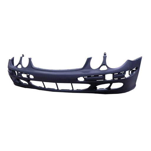 2005-2006 Mercedes E320 Front Bumper With Headlight Washer Holes - MB1000172-Partify-Painted-Replacement-Body-Parts