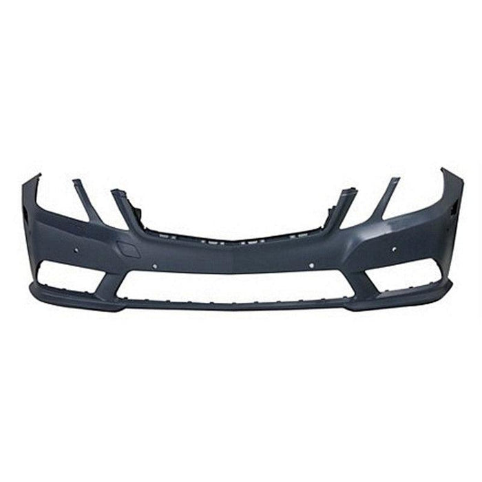 Mercedes E350 CAPA Certified Front Bumper With Sensor Holes Without Headlight Washer Holes Sedan - MB1000304C