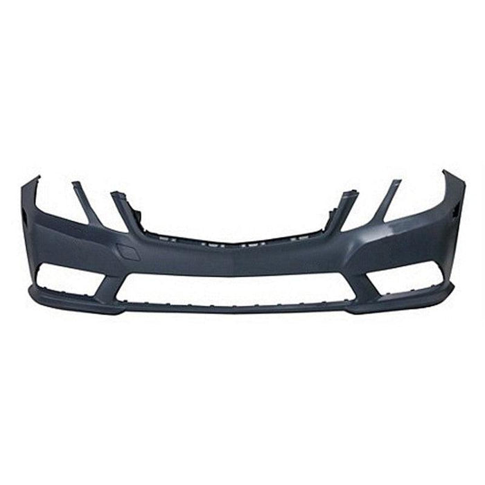 Mercedes E350 CAPA Certified Front Bumper Without Sensor Holes/ Headlight Washer Holes Sedan - MB1000302C