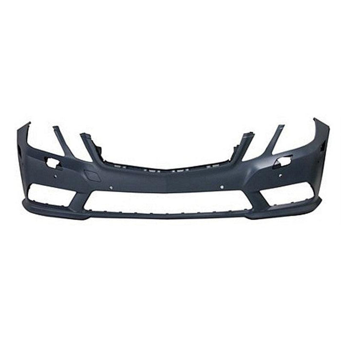 2010-2013 Mercedes E350 Front Bumper With Sensor Holes/Headlight Washer Holes Sedan - MB1000301-Partify-Painted-Replacement-Body-Parts