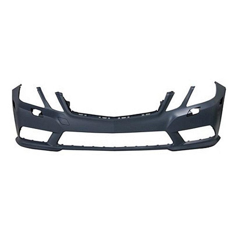 2010-2013 Mercedes E350 Front Bumper Without Sensor Holes With Headlight Washer Holes Sedan - MB1000303-Partify-Painted-Replacement-Body-Parts