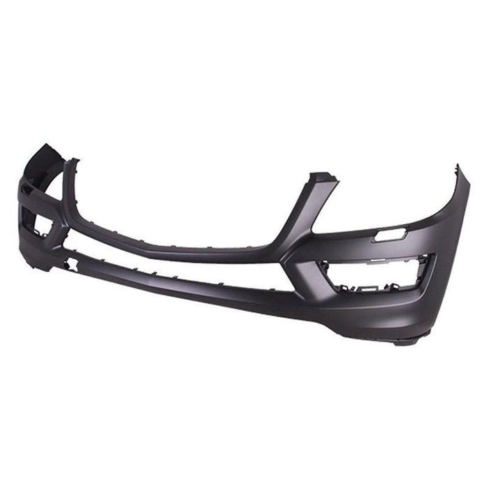 Mercedes GL350 CAPA Certified Front Bumper Without Sensor Holes With Headlight Washer Holes - MB1000523C