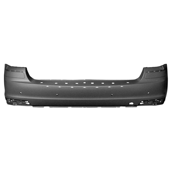 Mercedes GL350 CAPA Certified Rear Upper Bumper With Sensor Holes - MB1114100C