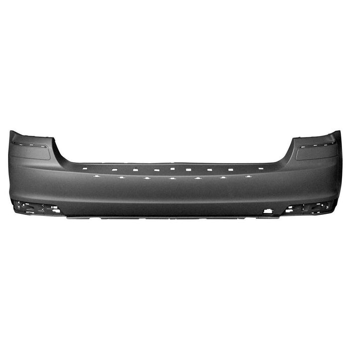 Mercedes GL350 CAPA Certified Rear Upper Bumper Without Sensor Holes - MB1114101C