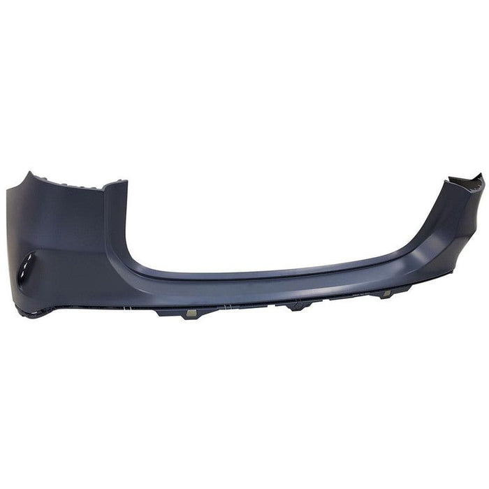 Mercedes GLA250 CAPA Certified Rear Upper Bumper Without Sensor Holes - MB1114114C