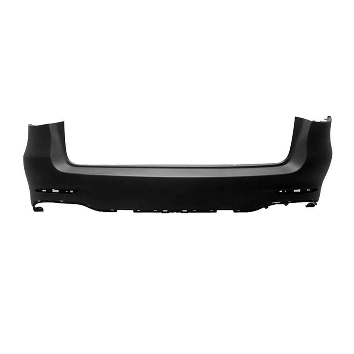 Mercedes GLC300 4MATIC CAPA Certified Rear Upper Bumper With Sensor Holes - MB1114107C