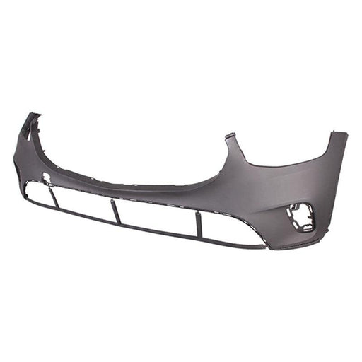 2020-2022 Mercedes GLC300 Front Bumper With Tow Hook Hole - MB1000613-Partify-Painted-Replacement-Body-Parts