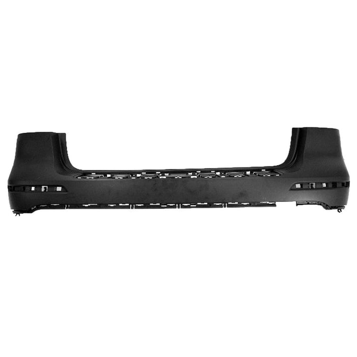 Mercedes GLE300D CAPA Certified Rear Upper Bumper Without Sensor Holes - MB1100398C