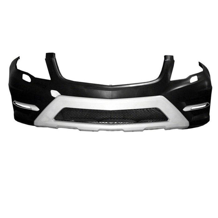 Mercedes GLK250 CAPA Certified Front Bumper Without Sensor Holes With Headlight Washer Holes - MB1000405C