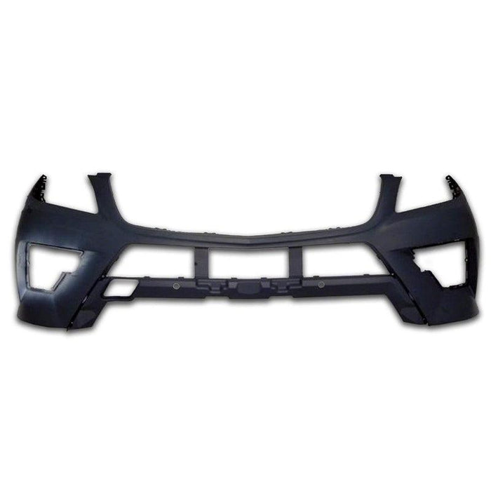 Mercedes ML250 CAPA Certified Front Bumper With Sensor Holes Without Headlight Washer Holes - MB1000380C