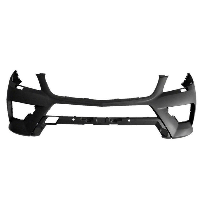 Mercedes ML250 CAPA Certified Front Bumper With Sensor Holes/Headlight Washer Holes - MB1000381C