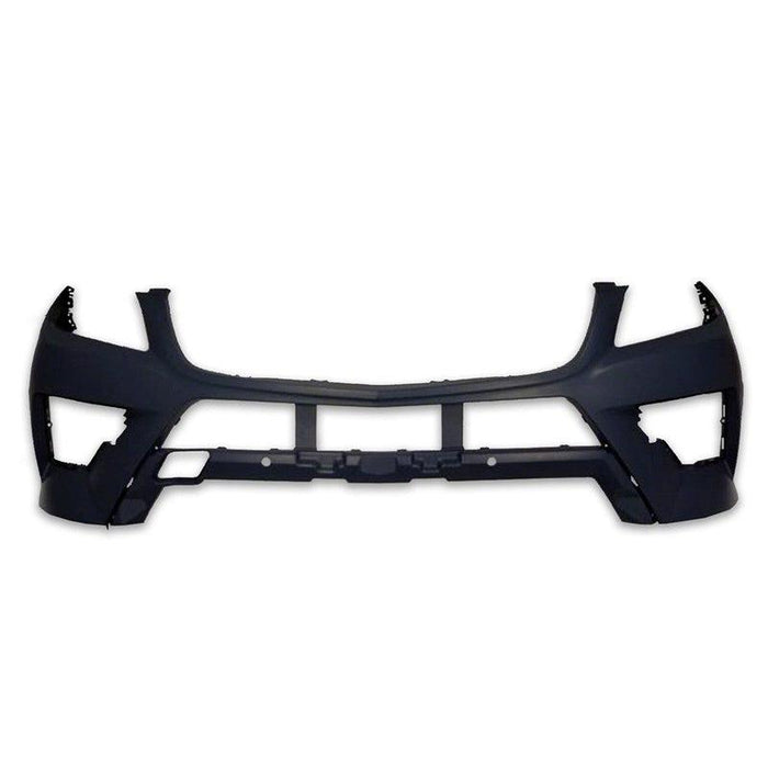 Mercedes ML250 CAPA Certified Front Bumper Without Sensor Holes/ Headlight Washer Holes - MB1000378C