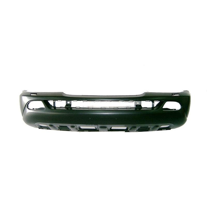 Mercedes ML320 CAPA Certified Front Bumper With Fog Light Washer Holes With Headlight Washer Holes - MB1000163C