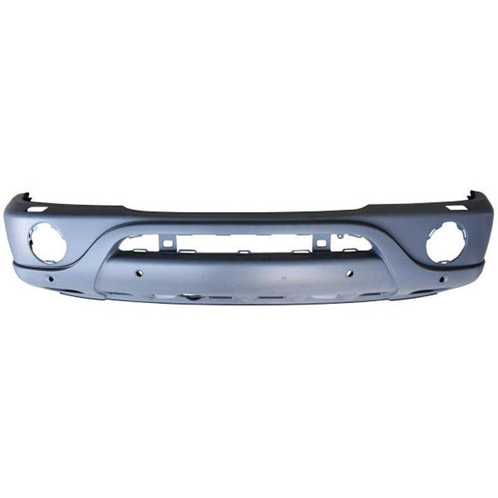 Mercedes ML320 CAPA Certified Front Bumper With Sensor Holes/Fog Light Washer Holes With Headlight Washer Holes With Sport - MB1000158C