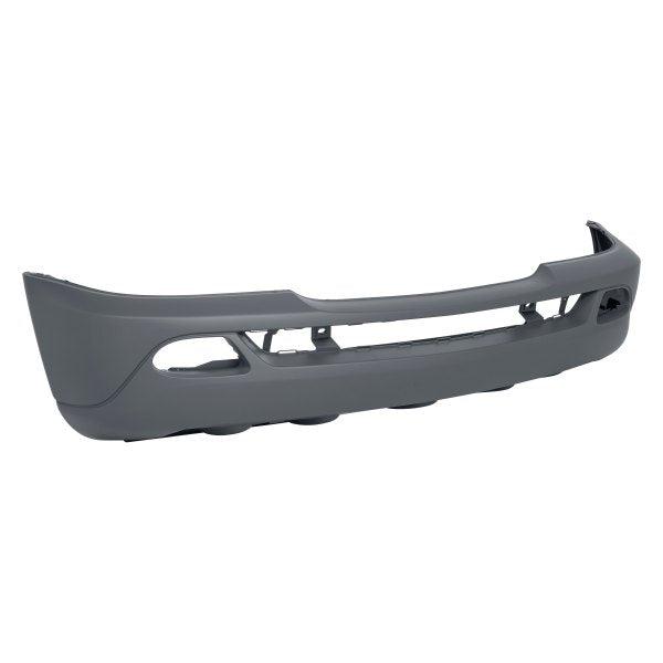 1998-2005 Mercedes Ml320/Ml350/Ml500/Ml55 Front Bumper W/O Park Assist Sensor Holes & W/O Round Fog Light Holes - MB1000162-Partify-Painted-Replacement-Body-Parts