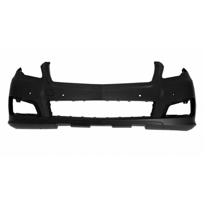 Mercedes R350 CAPA Certified Front Bumper With Sensor Holes/Headlight Washer Holes - MB1000397C