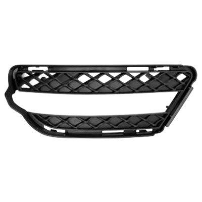 Mercedes S400 Hybrid Lower CAPA Certified Grille Driver Side Outer Matte Without Amg - MB1038132C