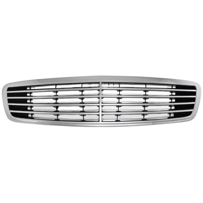 2000-2002 Mercedes S600 Grille Chrome Black - MB1200115-Partify-Painted-Replacement-Body-Parts