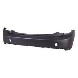 Mini Cooper 4-Door Hardtop Base OEM Rear Bumper Without Sensor Holes - 51127380023