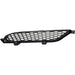 2007-2008 Mitsubishi Eclipse Grille Matte Black Driver Side Cpe/Spyder - MI1200252-Partify-Painted-Replacement-Body-Parts