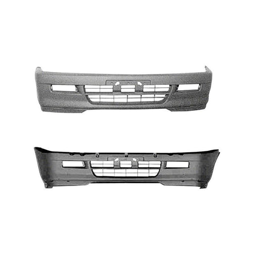 1997-1999 Mitsubishi Montero Sport Front Bumper With Fog Light Washer Holes - MI1000264-Partify-Painted-Replacement-Body-Parts