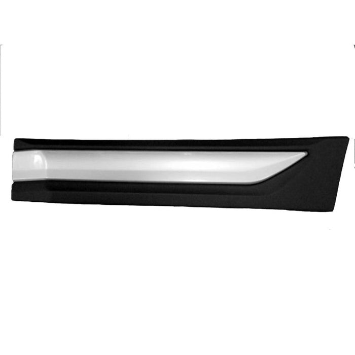 2016-2020 Mitsubishi Outlander Driver Side Rear Lower Door Molding - MI1504100-Partify-Painted-Replacement-Body-Parts