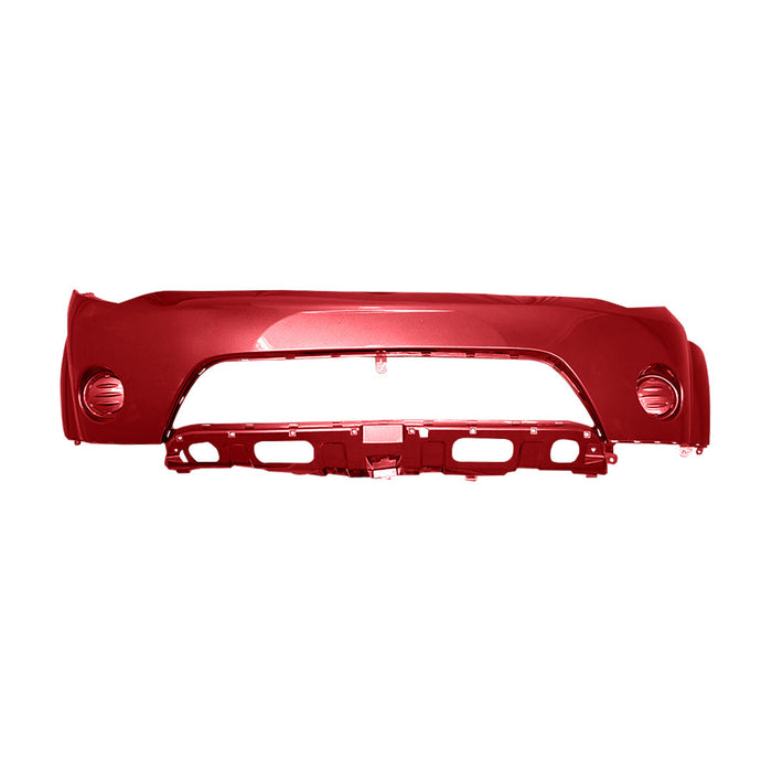 Mitsubishi Outlander CAPA Certified Front Bumper Without Fog Light Holes - MI1000322C