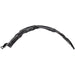 2007-2013 Mitsubishi Outlander Front Passenger Side Fender Liner - MI1249122-Partify-Painted-Replacement-Body-Parts