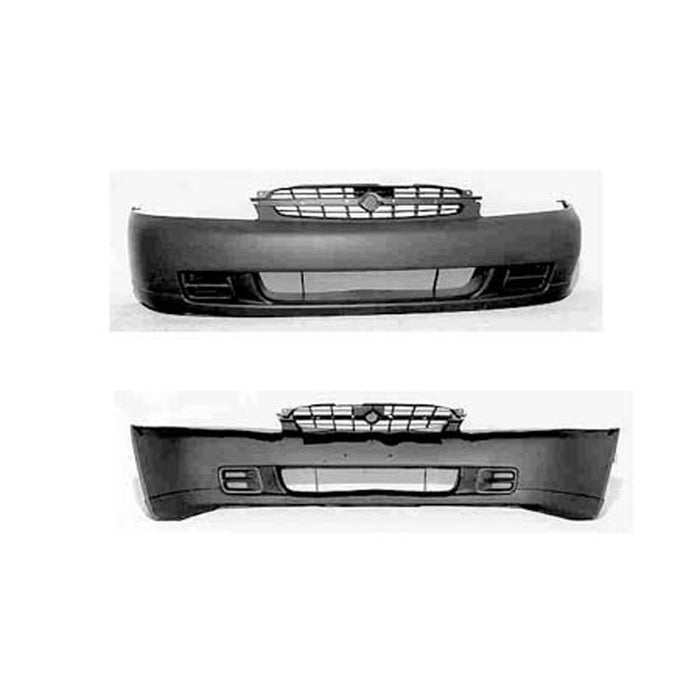 Nissan Altima GLE/GXE/XE Front Bumper W/O Fog Lamps - NI1000169