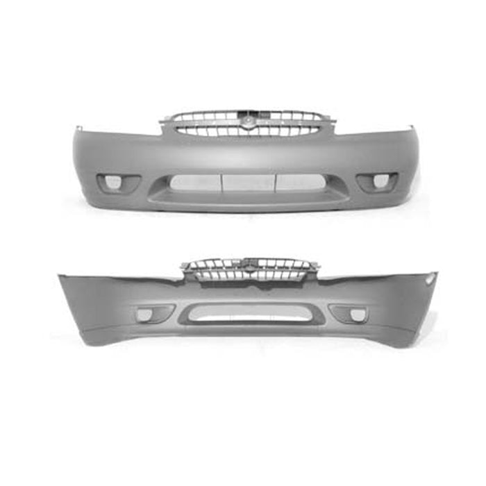 Nissan Altima GLE/GXE/XE Front Bumper - NI1000175