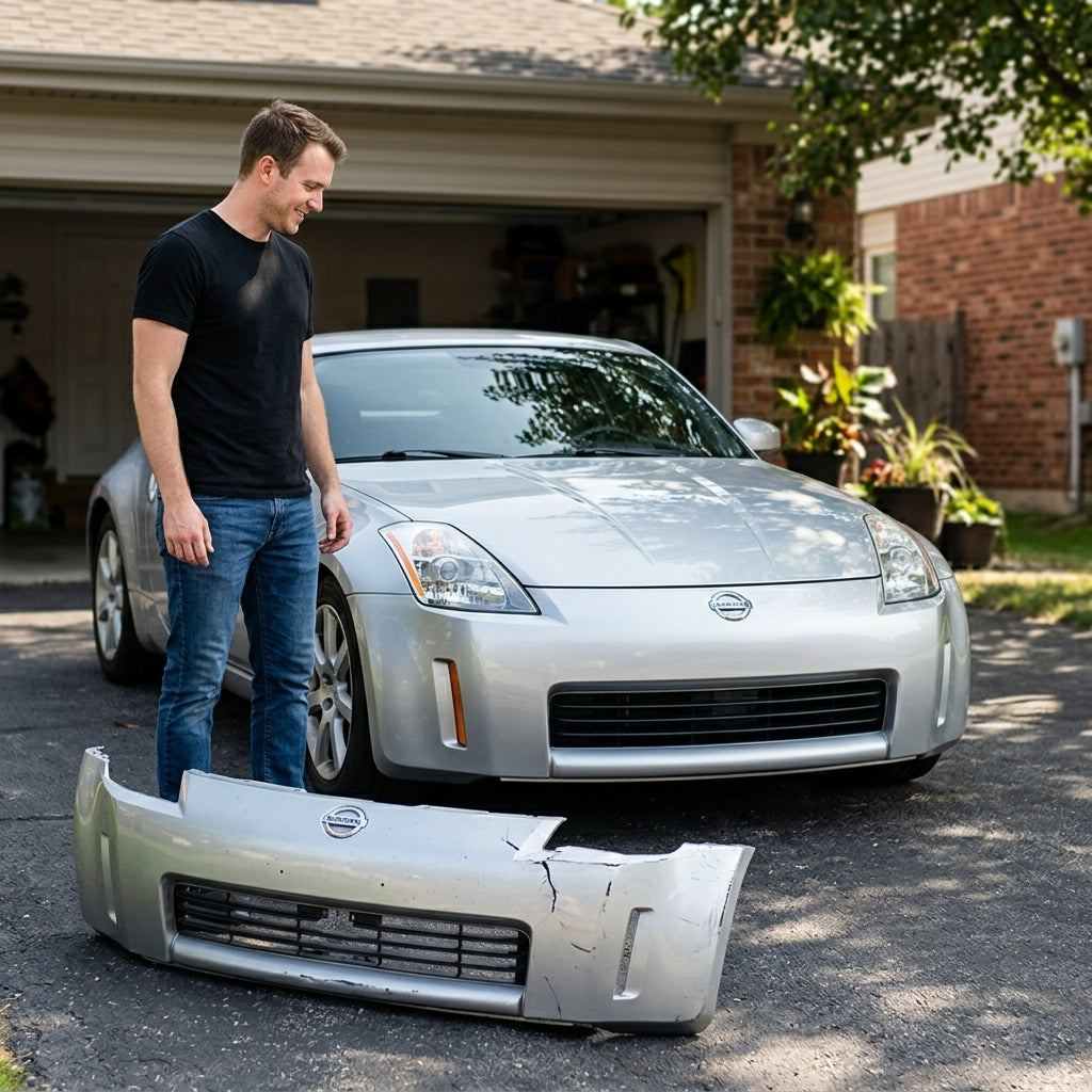 2003-2005 Nissan 350Z Front Bumper - NI1000201 — Partify