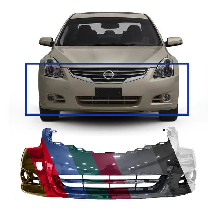 Nissan Altima Sedan/Hybrid CAPA Certified Front Bumper - NI1000268C