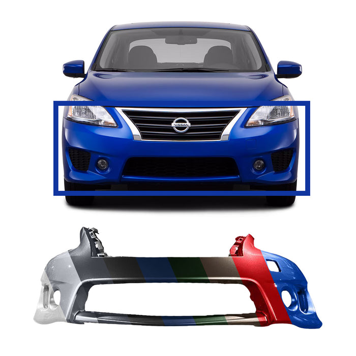 Nissan Sentra SR CAPA Certified Front Bumper - NI1000290C