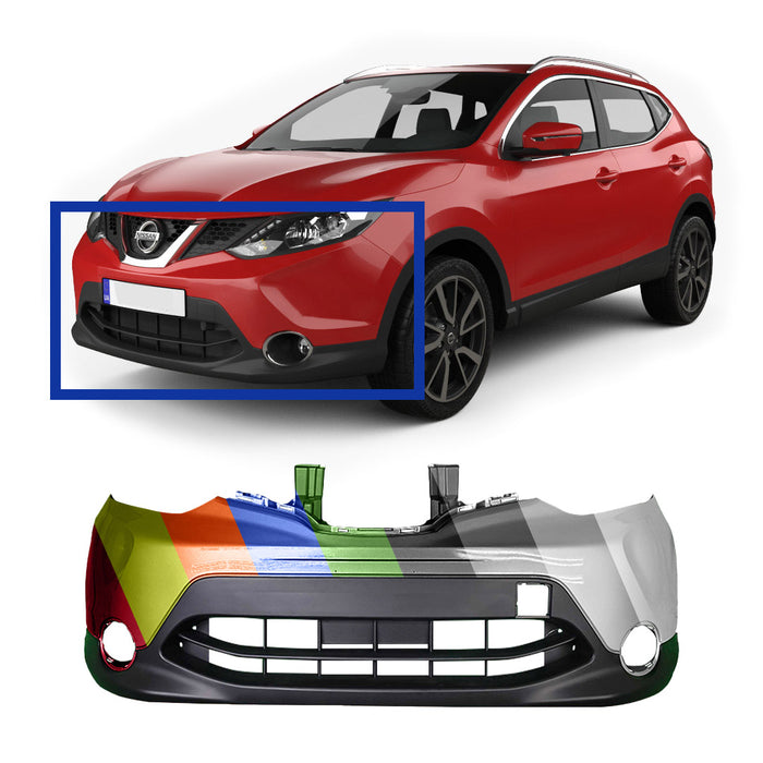 Nissan Rogue Sport CAPA Certified Front Bumper - NI1000318C