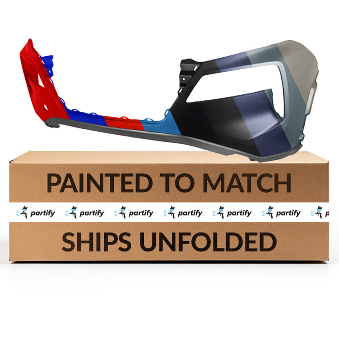 Parachoques delantero OEM para Nissan Rogue sin orificios para sensores para modelos fabricados en Japón - 620226RC0H