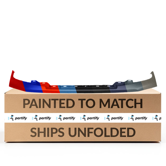 Parachoques delantero superior OEM con orificios para molduras para Nissan Titan (no Platinum/no Pro-4X) - 620239FV1H