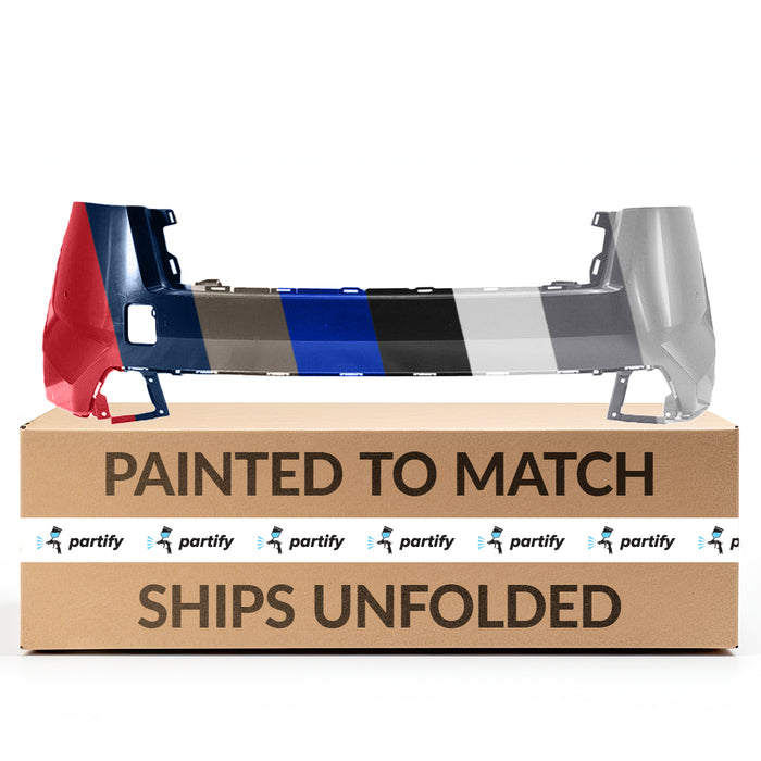 Parachoques delantero superior del Nissan Pathfinder con orificios para sensor/gancho de remolque - NI1014111