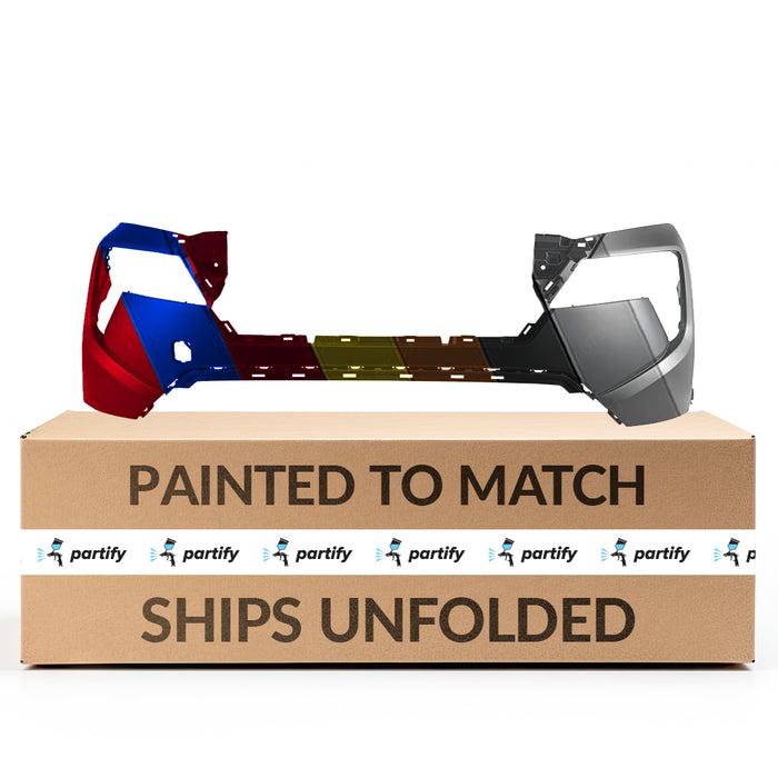 Nissan Rogue US Built Front Bumper Without Sensor Holes - NI1014114