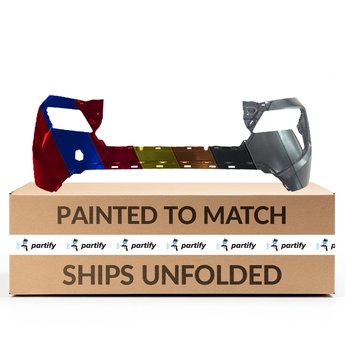 Nissan Rogue US Built Front Bumper With Sensor Holes - NI1014115