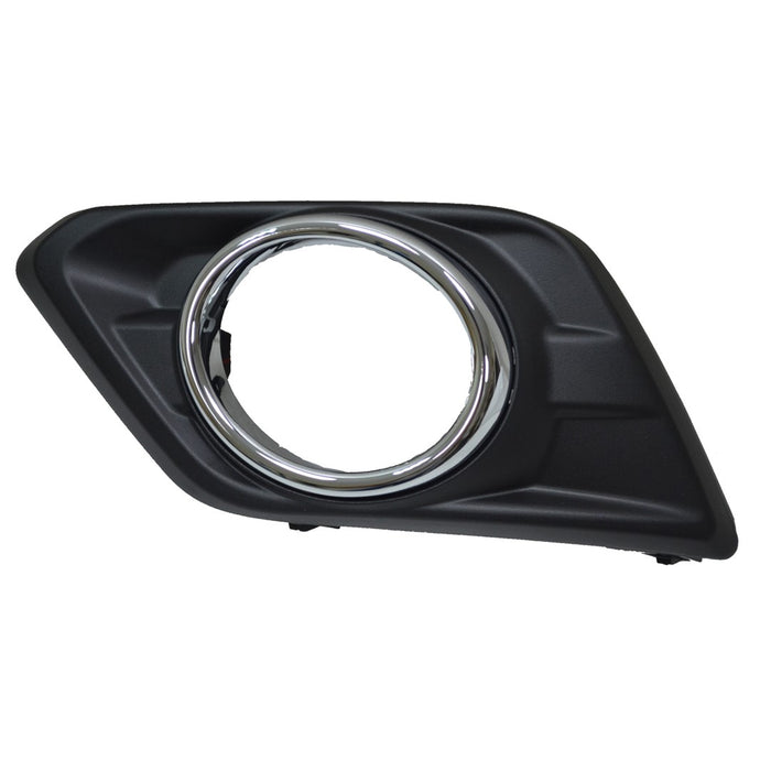 Nissan Rogue Front Driver Side Bumper Insert Fog Lamp Bezel For Use W/Fog Lamps - NI1038132