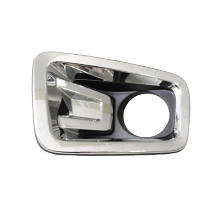 Nissan TITAN/TITAN XD Front Driver Side Bumper Insert Fog Lamp Bezel For Use W/Fog Lamps W/Chrome Frame Textured Crew Cab Pickup/Standard Cab Pickup - NI1038152