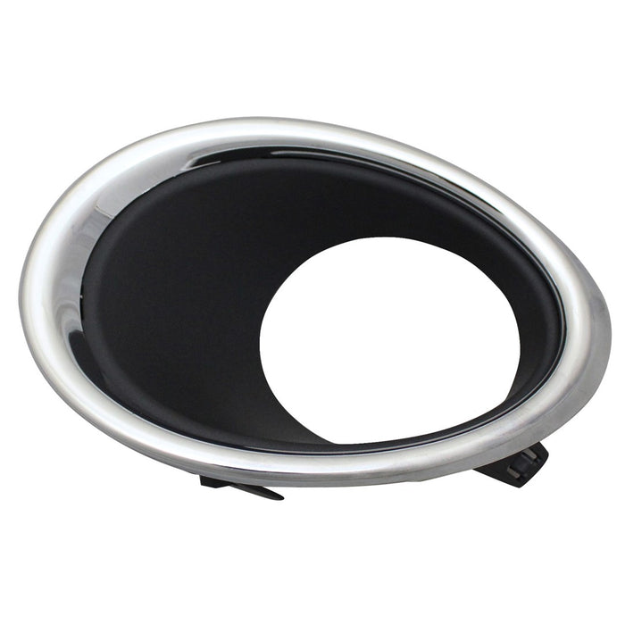 Nissan Qashqai/Rogue Sport Front Driver Side Bumper Insert Fog Lamp Bezel For Use W/Fog Lamps - NI1038156