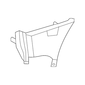 Front Driver Side Bumper Insert image
