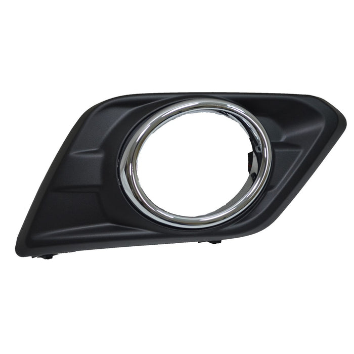 Nissan Rogue Front Passenger Side Bumper Insert Fog Lamp Bezel For Use W/Fog Lamps - NI1039132
