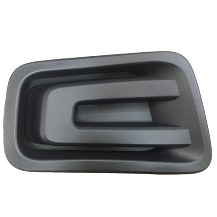 Nissan TITAN/TITAN XD Front Passenger Side Bumper Insert Fog Lamp Opening Cover For Use W/O Fog Lamps Textured Crew Cab Pickup/Standard Cab Pickup - NI1039151