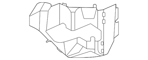 Nissan Frontier Side Front Bumper Support - NI1042148