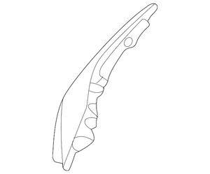 Front Passenger Side Bumper Molding image