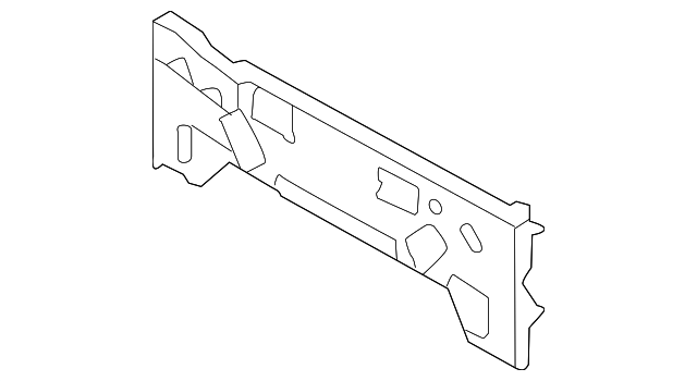 Nissan ARIYA License Plate Bracket - NI1068181