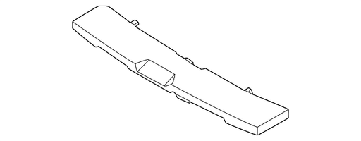 Nissan Murano Lower Bumper Impact Absorber - NI1070230