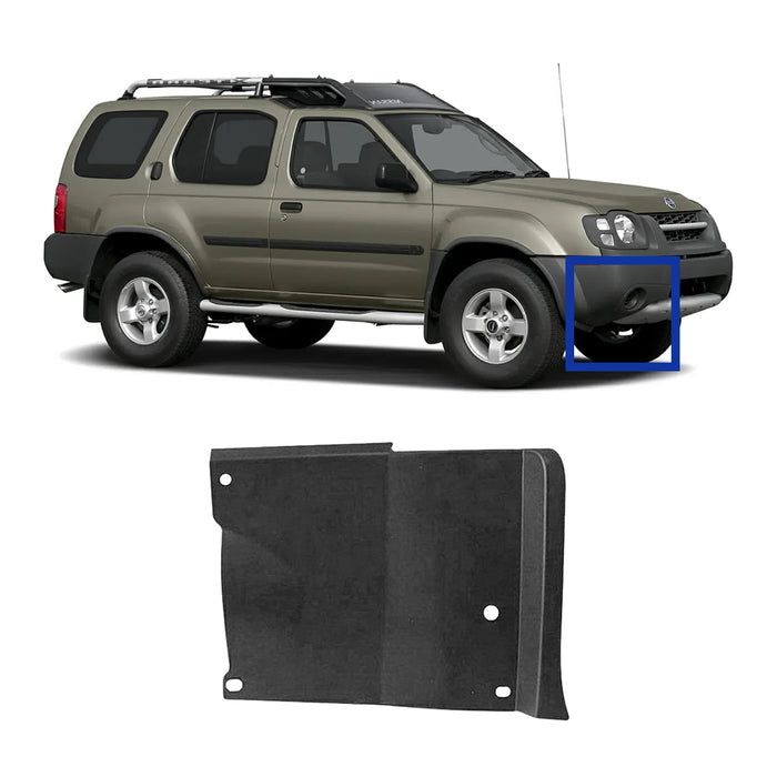 Extensión de parachoques delantero del lado del pasajero del Nissan XTerra con certificación CAPA - NI1073117C